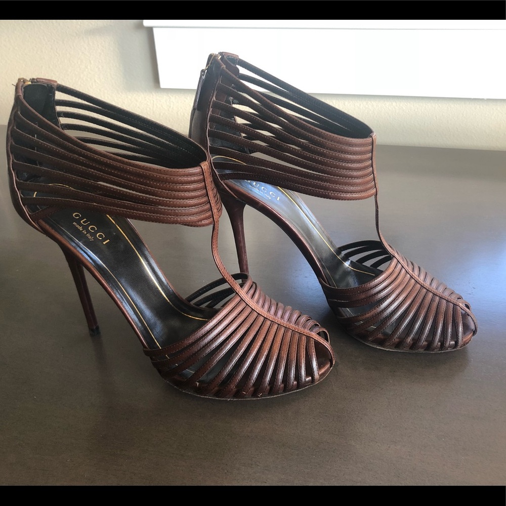 Gucci Leather Sandals